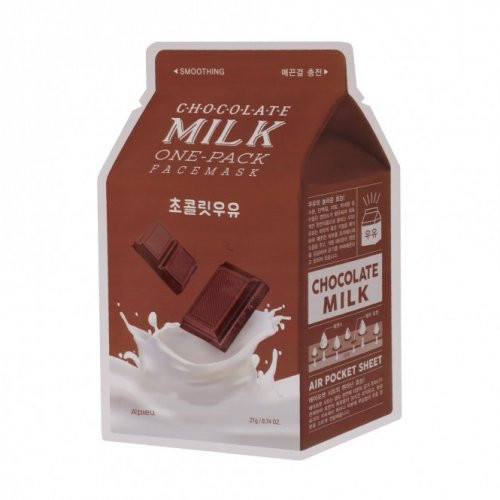 A'pieu Chocolate Milk One-Pack Veido kaukė, 1 vnt.