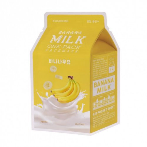 A'pieu Banana Milk One-Pack Veido kaukė, 1 vnt.