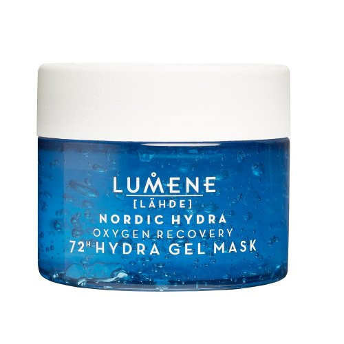 Lumene Nordic Hydra Oxygen Recovery 72h Hydra Gel Mask Drėkinamoji veido kaukė, 150ml