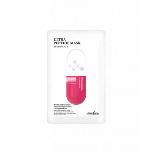 Storyderm Ultra Peptide Mask Lakštinė peptidinė veido kaukė, 1vnt.