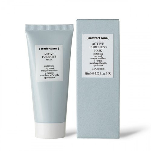 Comfort Zone Active Pureness Mask Matiškumo suteikianti molio kaukė riebiai odai, 60ml