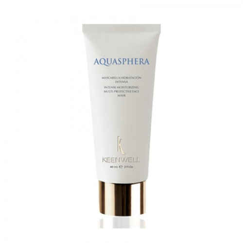 Keenwell Aquasphera Intense Moisturizing Face Mask Intensyviai drėkinanti apsauginė veido kaukė, 60ml