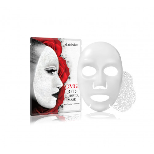 OMG Red Bubble Mask Valanti veido kaukė, 1 vnt.