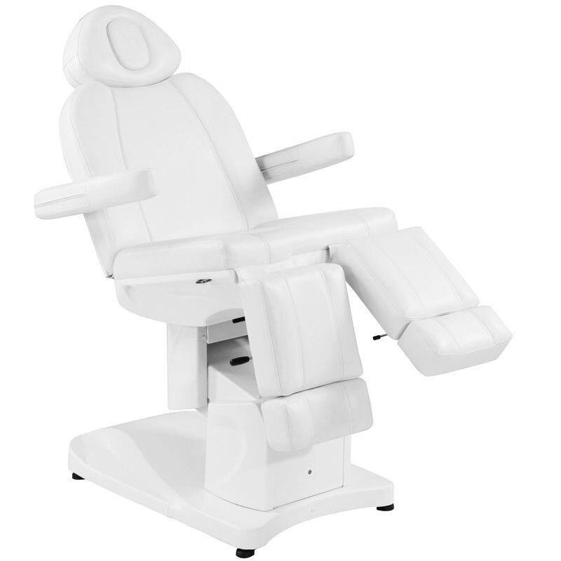 Kosmetologinis krėslas AZZURRO 708A PEDI ELECTRIC 3 MOTOR White