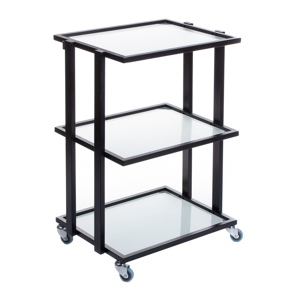 Kosmetologinis vežimėlis BCH-5043 Black