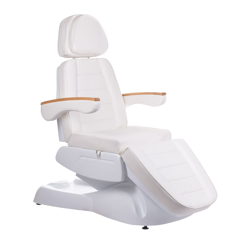 Kosmetologinis krėslas LUX 273B ELECTRIC ARMCHAIR 4 MOTOR WHITE