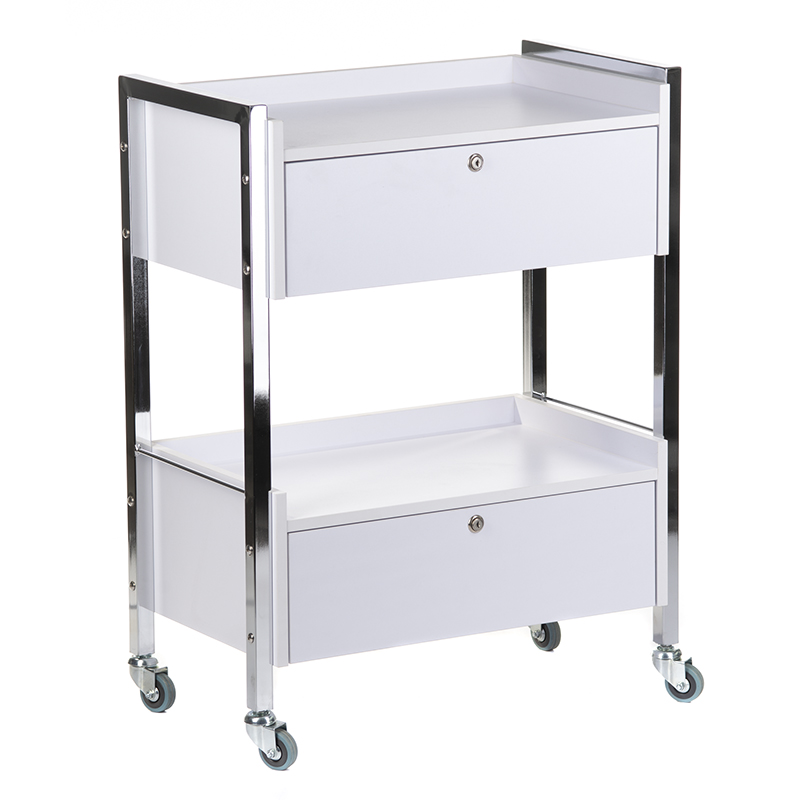 Kosmetologinis vežimėlis BS MODEL 1 WHITE