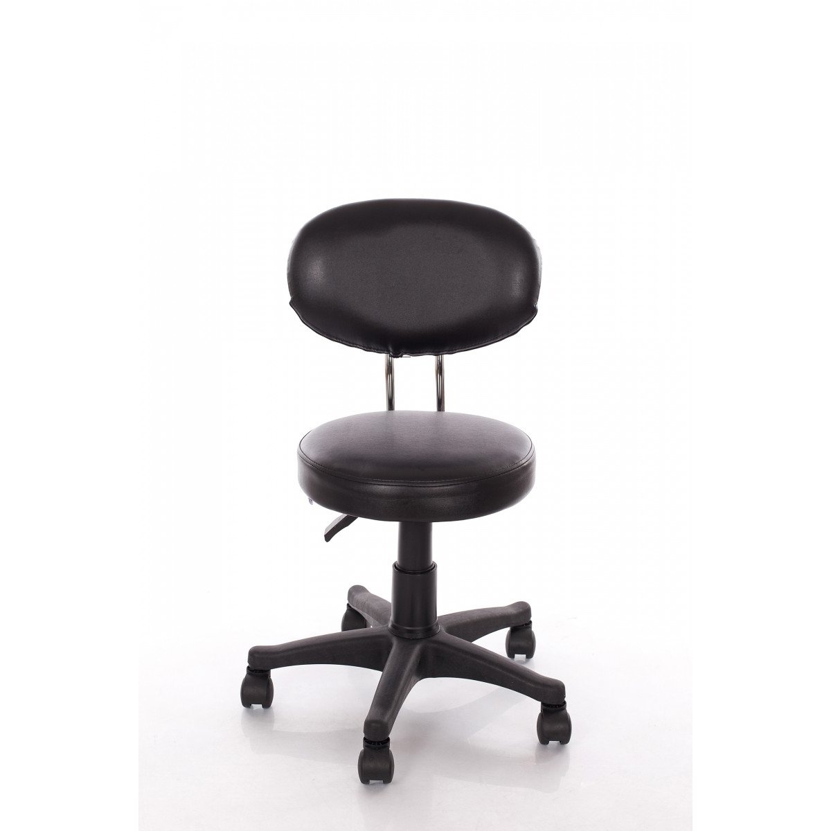 Kosmetologinė meistro kėdutė Round 3 (Black)