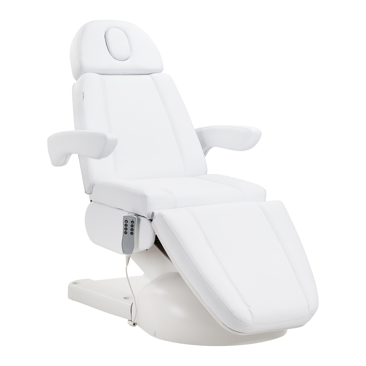 Kosmetologinis krėslas Azzurro Lux Electric 4 Motors White