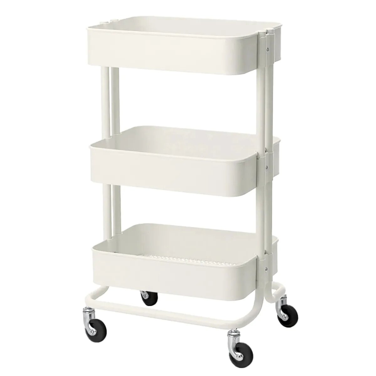 Kosmetologinis vežimėlis HS05 White
