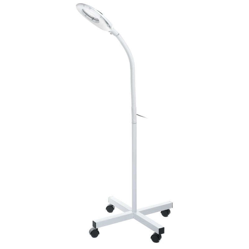 Kosmetologinė lempa su lupa ir stovu BR-663G 10W
