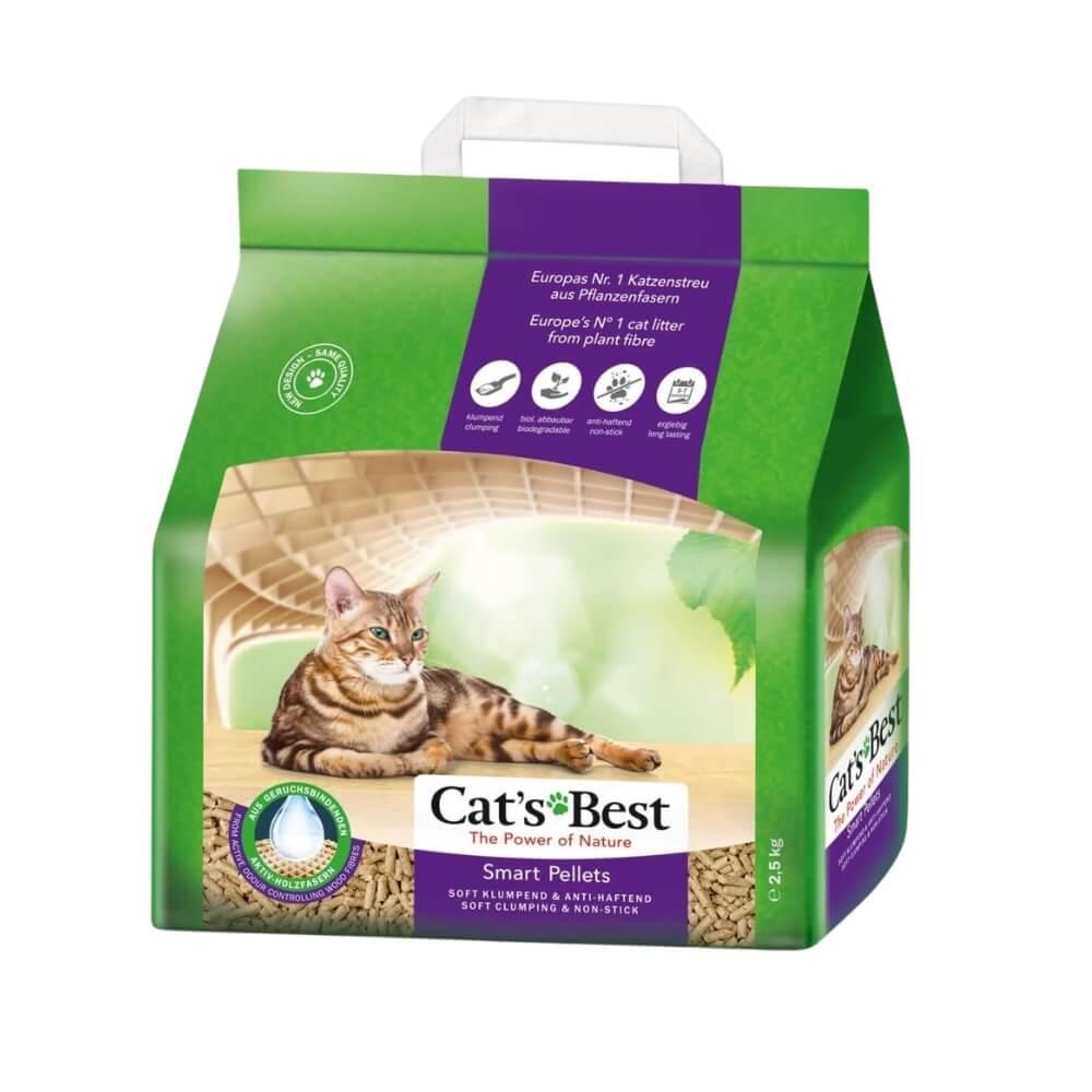 Cat's Best Smart Pellets kraikas katėms 5l, 10l, 20l - Produkto Tūris 5L