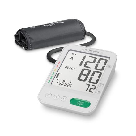 Kraujospūdžio matuoklis Medisana  Voice  Blood Pressure Monitor  BU 586  Memory function  Number