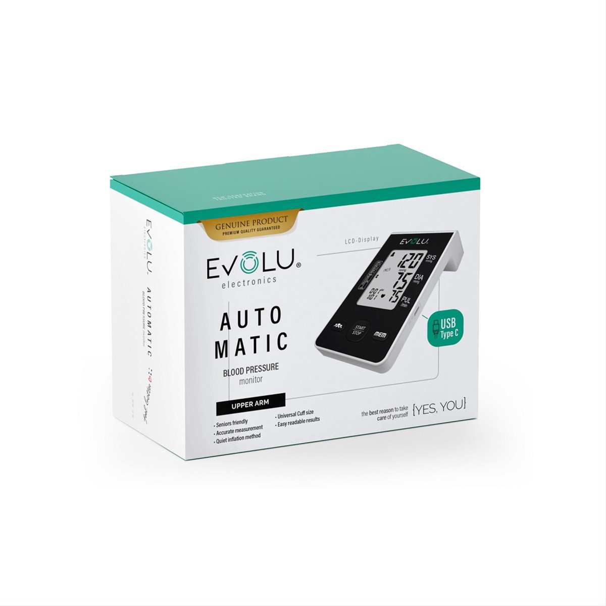 EVOLU AUTOMATIC DBP-6177, kraujospūdžio matuoklis