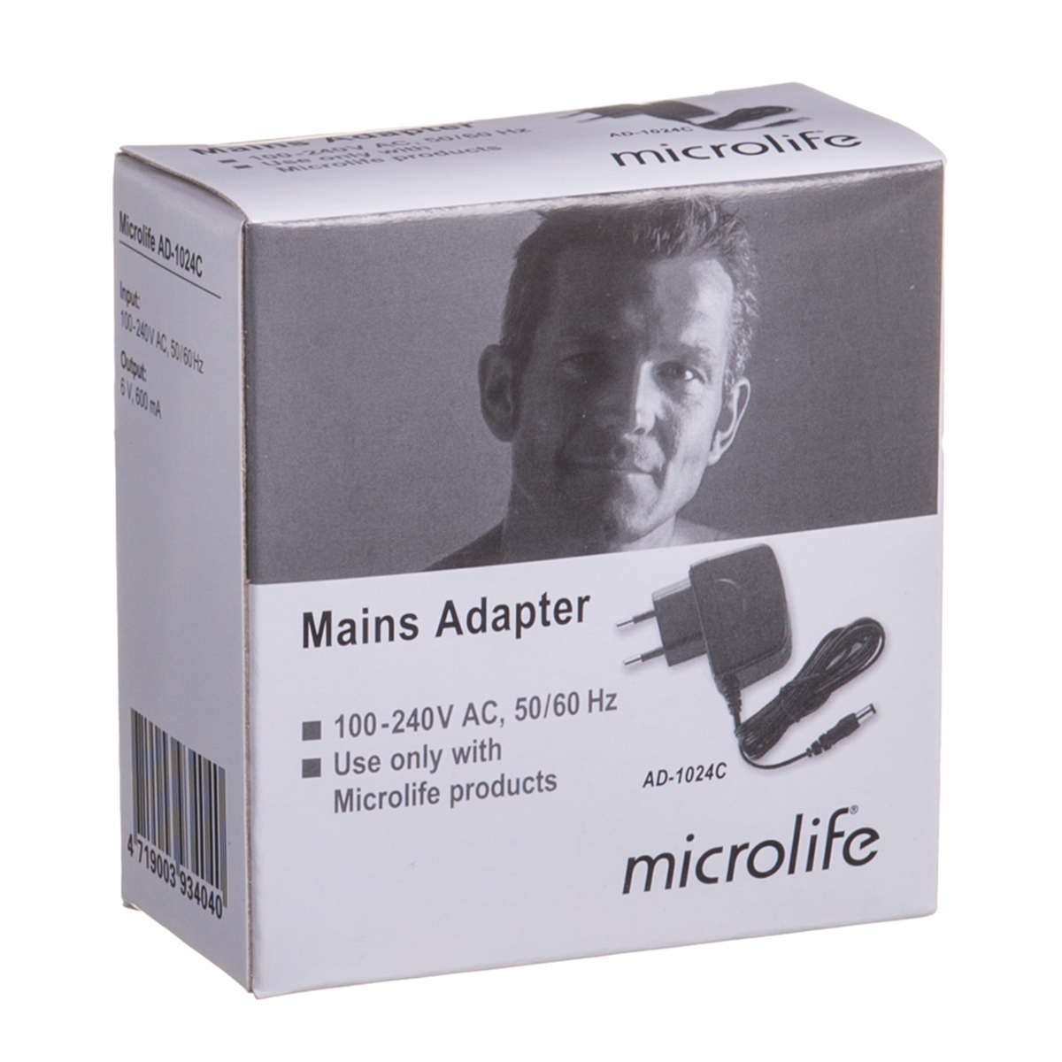 MICROLIFE AD-1024C, kraujospūdžio aparato adapteris