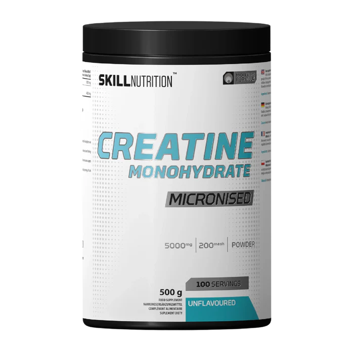 SKILL NUTRITION Micronised Creatine Monohydrate - 500g