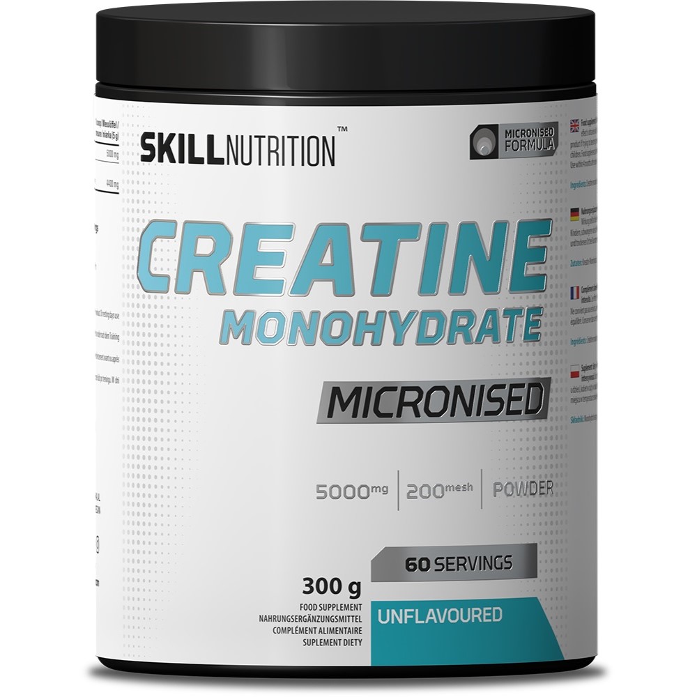 SKILL NUTRITION Micronised Creatine Monohydrate - 300g