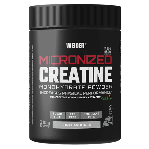 WEIDER Micronized Creatine - 300-310g Nearomatizuotas