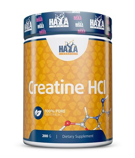 Haya Labs Sports Creatine HCL 200 g. (kreatino hidrochloridas)