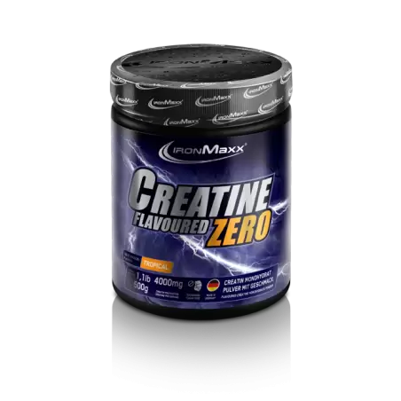 Ironmaxx Creatine Flavoured Zero 500 g. - Tropical skonis