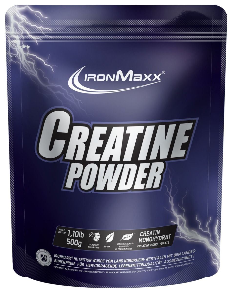 IronMaxx Creatine Powder 500 g. - Unflavoured