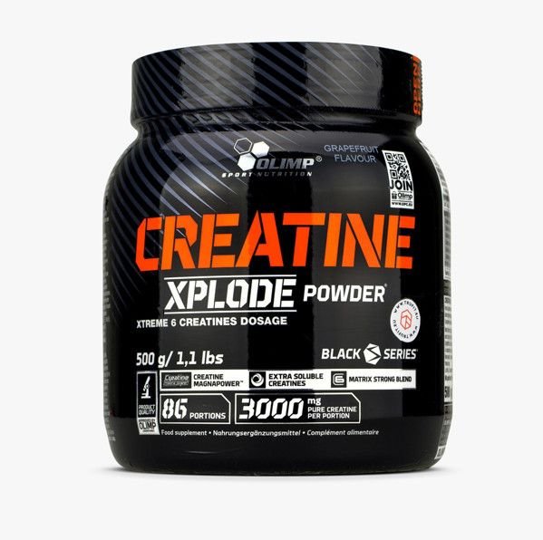 Olimp Creatine Xplode 500 g. - Orange skonis