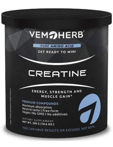 VemoHerb Creatine 300 g. - Unflavoured skonis