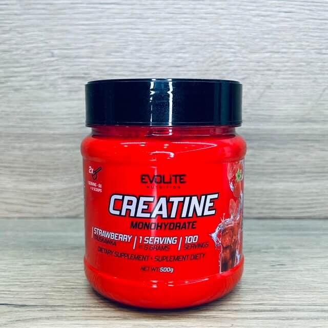 Evolite Creatine Monohydrate (su skoniu) - 500g