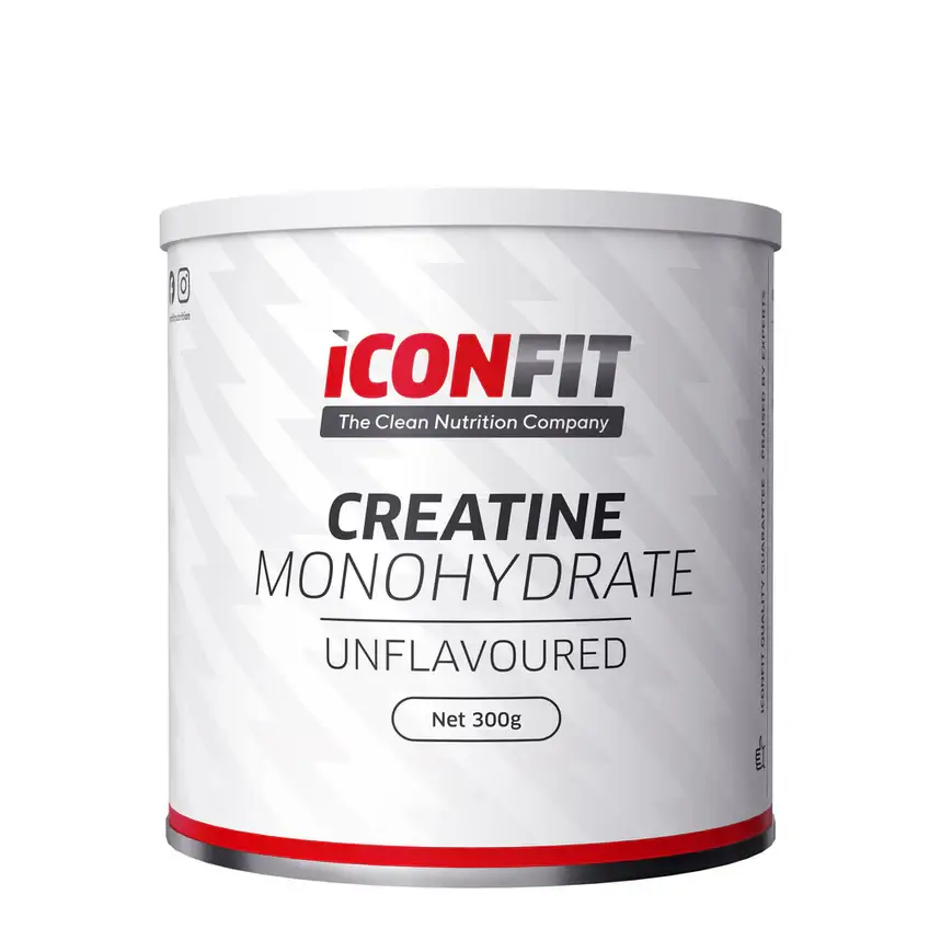 ICONFIT Creatine Monohydrate - 300g Natūralus skonis