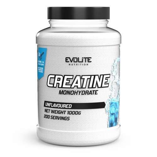 EVOLITE Creatine Monohydrate (grynas) - 1000g