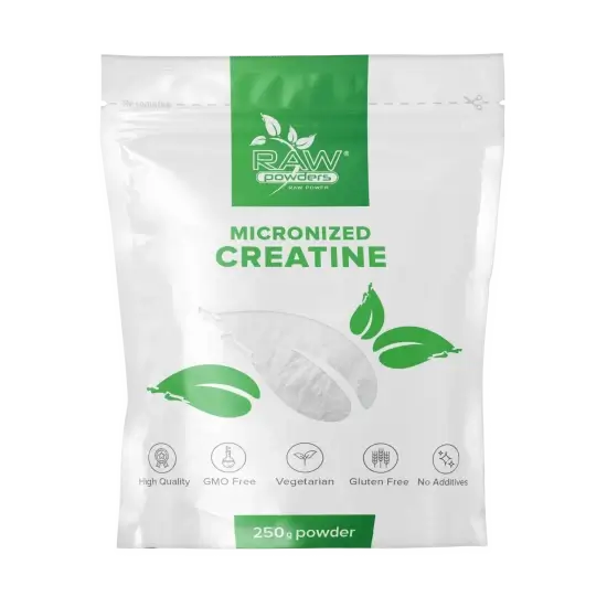 RAW POWDERS Micronized Creatine - 250g