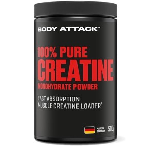 BODY ATTACK 100% Pure Creatine - 500g