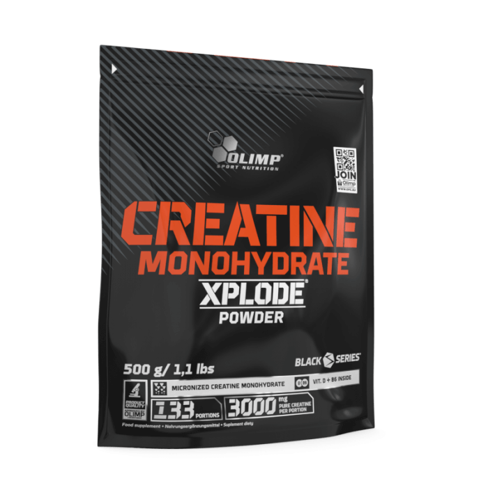 OLIMP Creatine Monohydrate Xplode - 500g Citrina