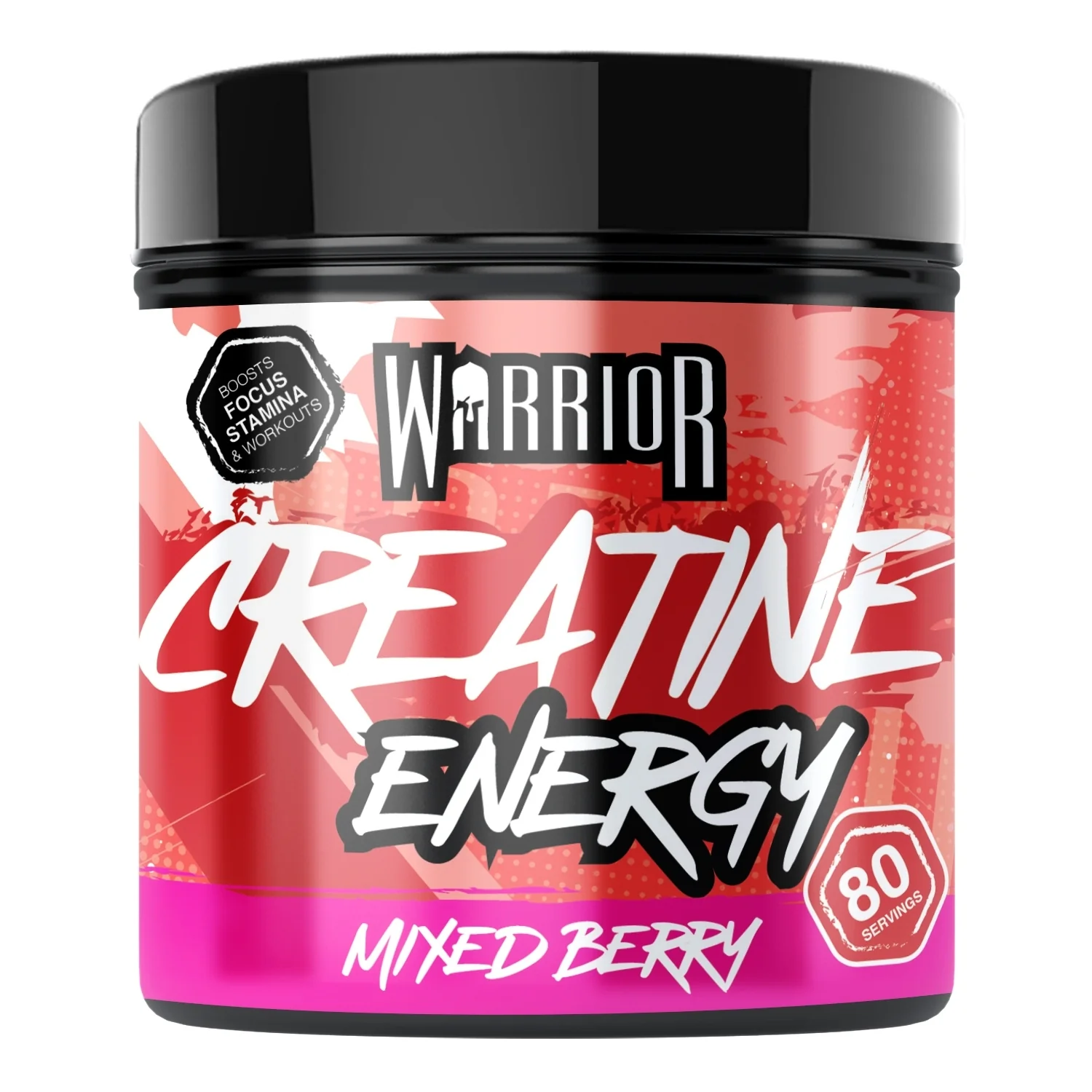 Warrior Creatine Plus Energy 360 g. - Unflavoured