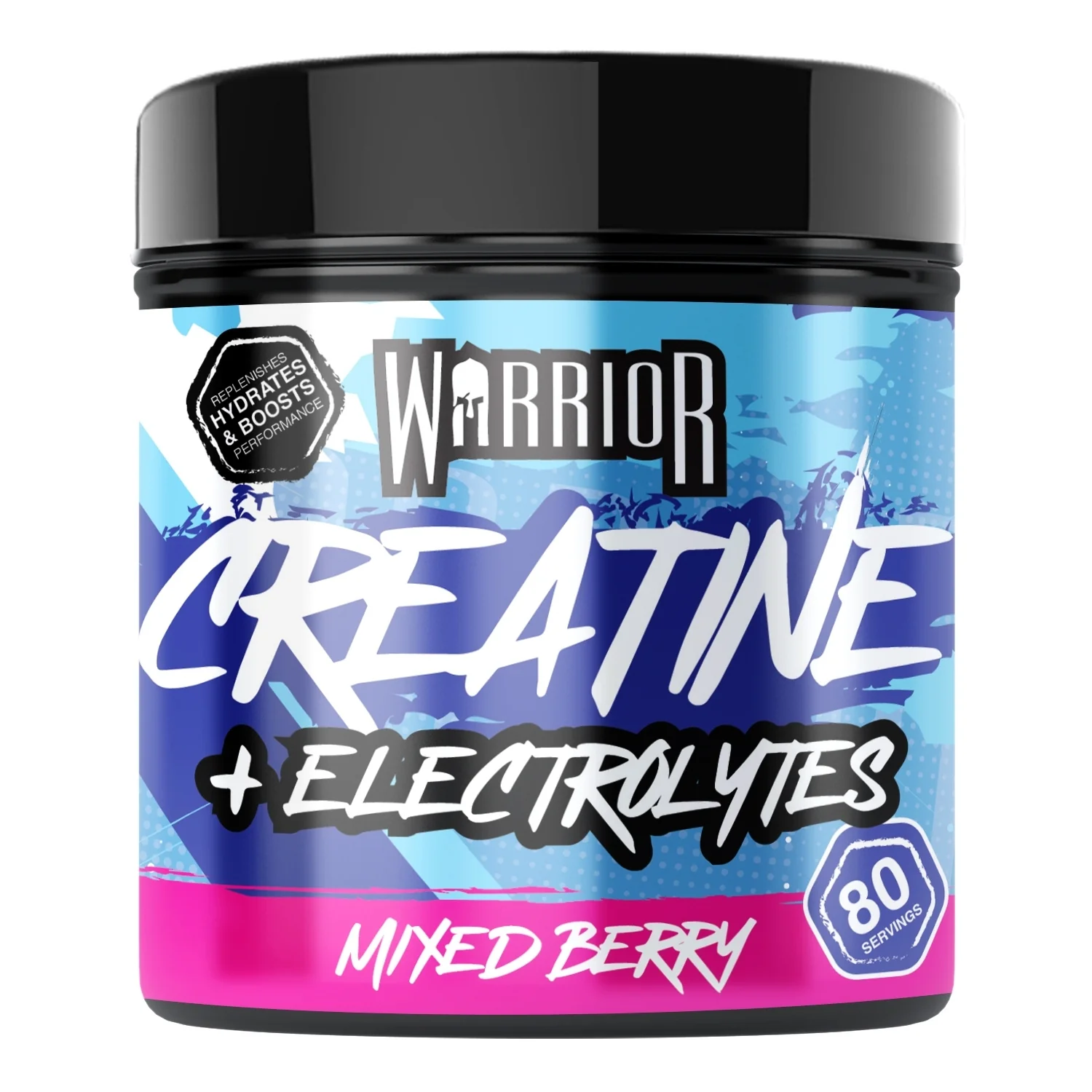 Warrior Creatine Plus Electrolytes 360 g. - Unflavoured