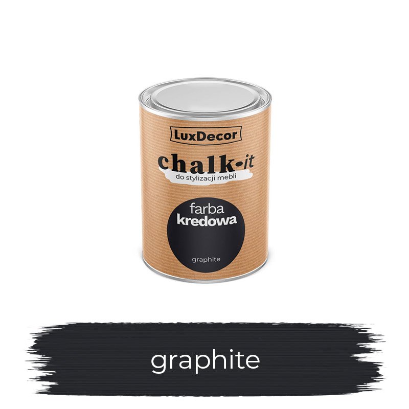 Kreidiniai dažai CHALK-IT GRAPHITE - 125ml