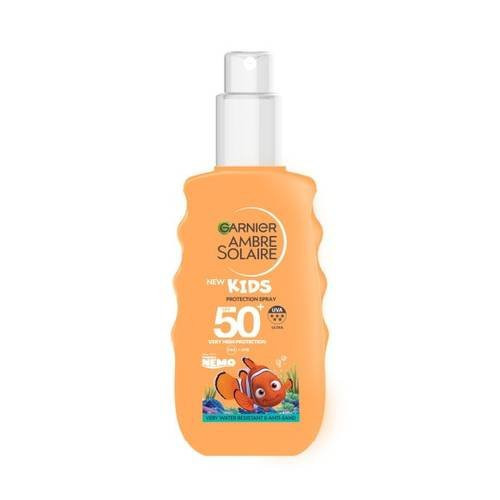 Garnier Ambre Solaire Kids Classic Spray Sun Cream SPF50 Ekologiškas apsauginis purškiklis, 150ml