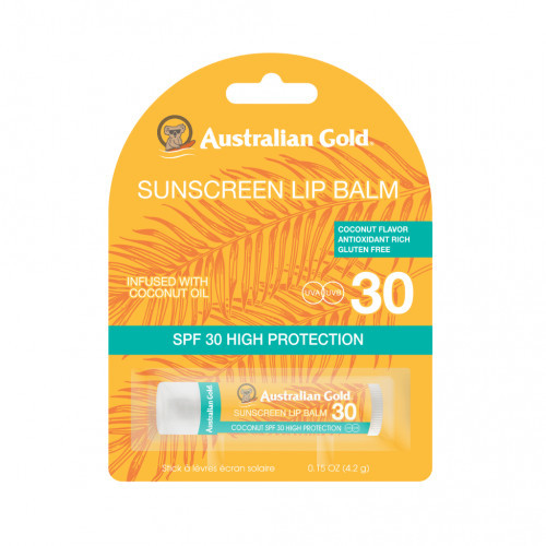 Australian Gold Lip Balm Blister SPF30 Apsauginis lūpų balzamas, 4.2g