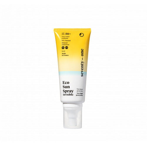 SeventyOne Percent Eco Sun Invisible Spray SPF/FPS50+ Purškiama apsauga nuo saulės, 100ml