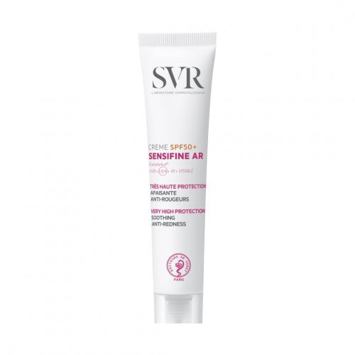 SVR Sensifine AR Crème SPF50+ Veido kremas nuo saulės raustančiai, itin jautriai odai, 40ml