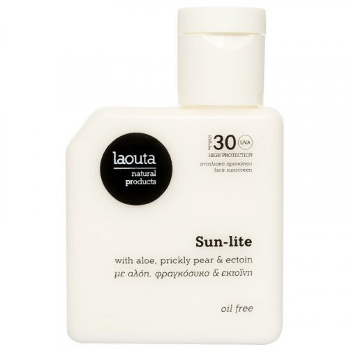 Laouta Sun Lite Oil Free Face Sunscreen SPF 30 Drėkinantis veido kremas su apsauga nuo saulės, 50ml
