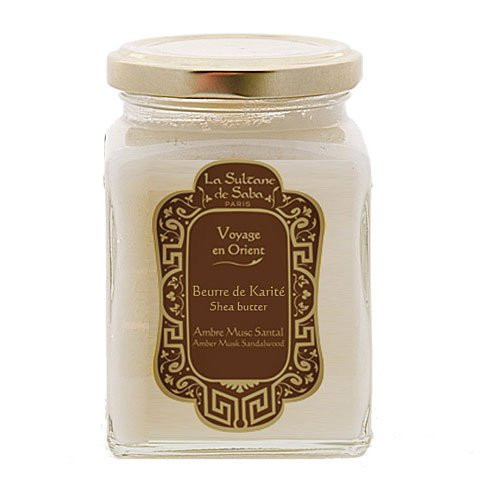 La Sultane De Saba Shea Butter Amber, Musk, Sandalwood Taukmedžio sviestas, 300g