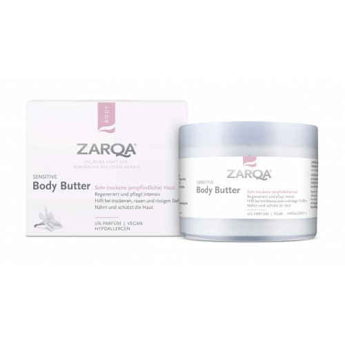 Zarqa Sensitive Body Butter Kūno svietas, 250ml