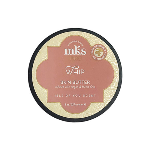 MKS eco (Marrakesh) Whip Skin Butter With Argan & Hemp Oil Kūno sviestas, Isle Of You