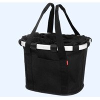 Krepšys ant dviračio vairo Bikebasket juodas 350x280x260 mm 15L