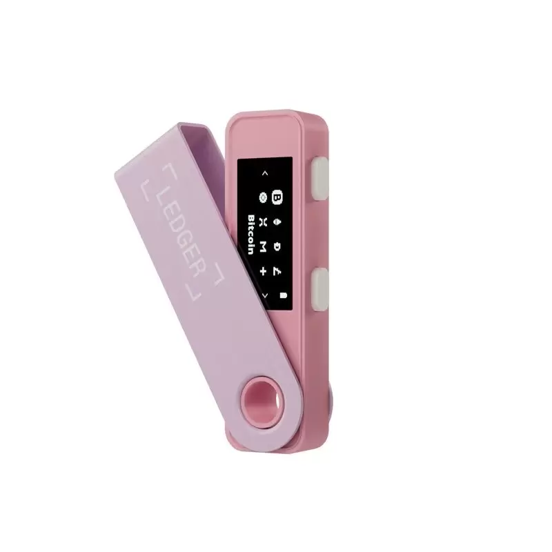 Aparatinė piniginė kriptovaliutoms Ledger Nano S Plus Pastel Pink