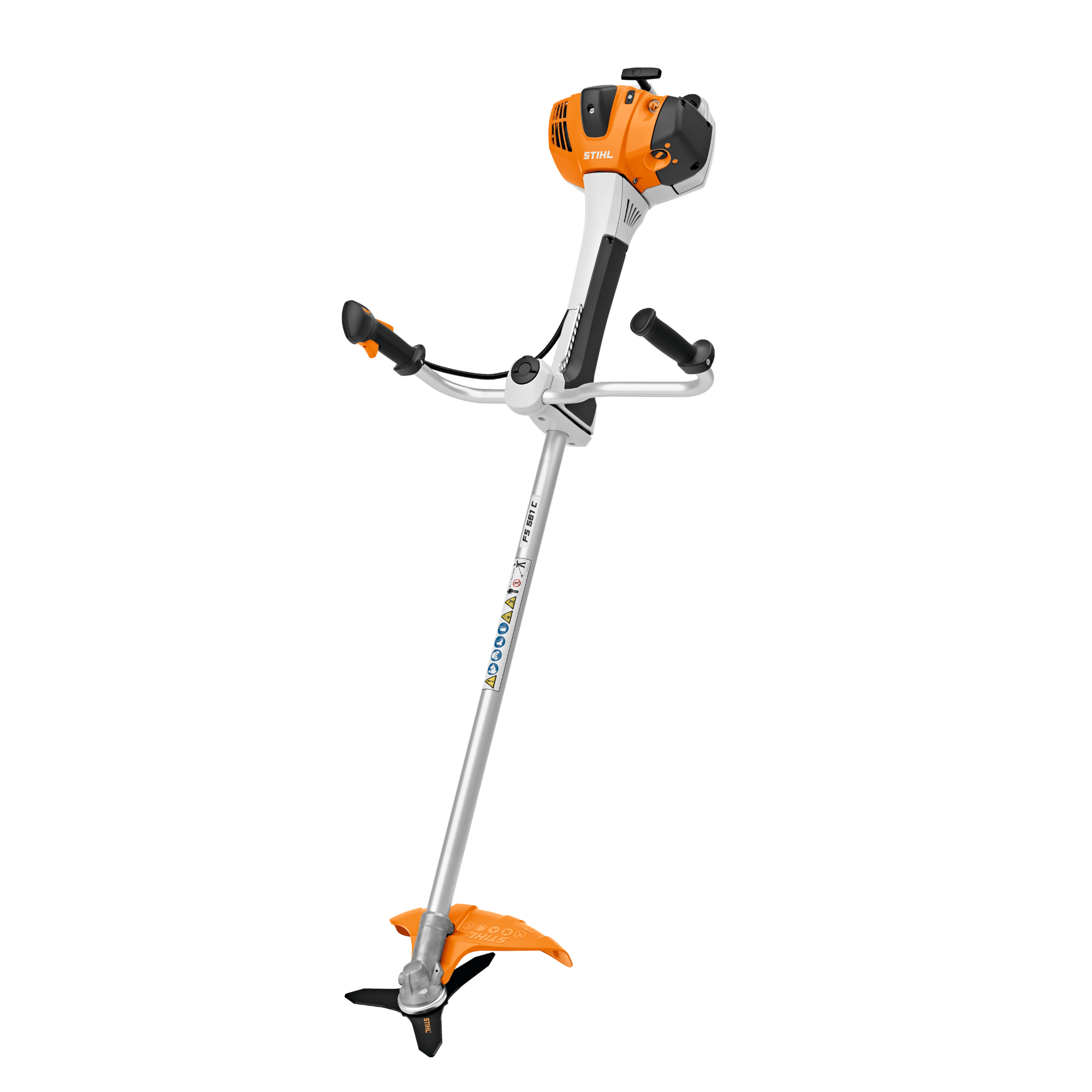 Benzininė krūmapjovė STIHL FS 561 C- EM, su trišakiu peiliu