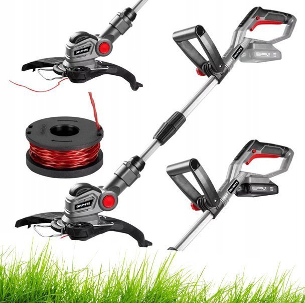 Graphite SET 58GE112 CAPTURE FOR ENERGY ACUMULATORY+ 18V LI-LON, COST WORTH 280MM, GRAPHITE + LIFE