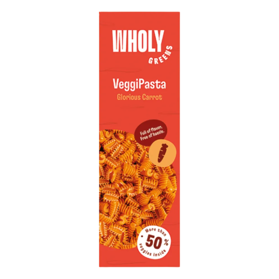 RADIATORI makaronai su morkomis | WHOLY GREENS (250 g)