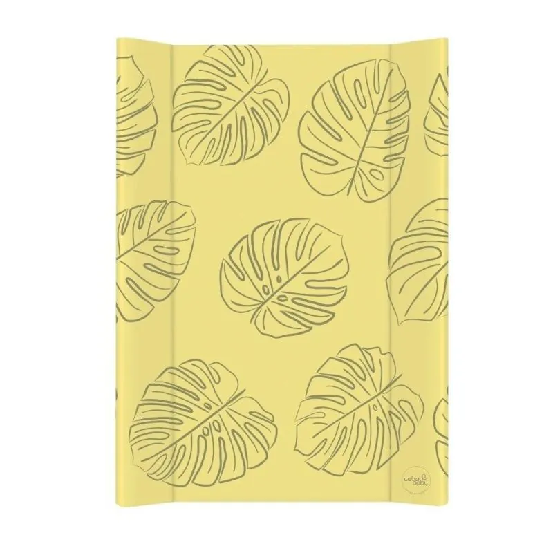 CebaBaby vystymo lenta Comfort, Monstera Mustard, trumpa, kieta 70 cm : Dydžiai - 50x70